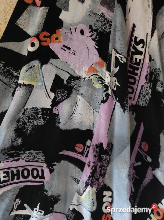 szeroka rozkloszowana spódnica komiks vintage Rozmiar 42(XL) Kielce