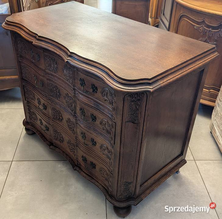 Piękna dębowa komoda sklep Dąbrowa Górnicza