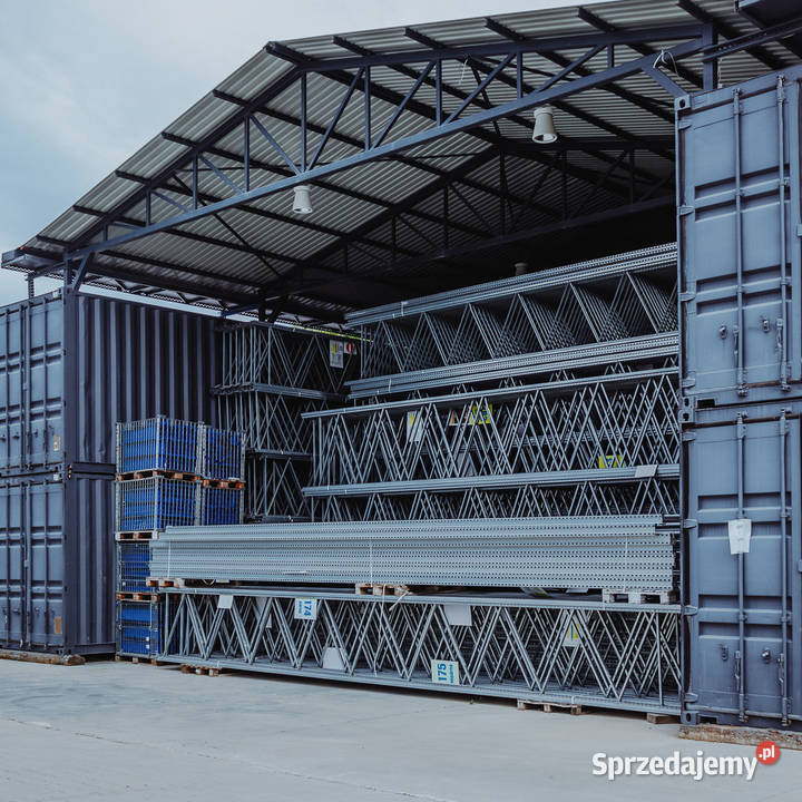 Regał paletowy magazynowy trawers rama MONTAŻ Toruń