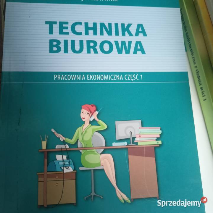 Technika biurowa Pracownia ekonomiczna Książki tradycyjny podręcznik