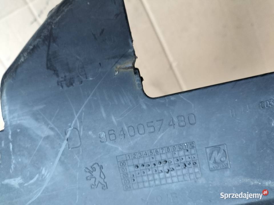 Peugeot 307 9640057480 Kierownica powietrza lubelskie Kamień-Kolonia sprzedam