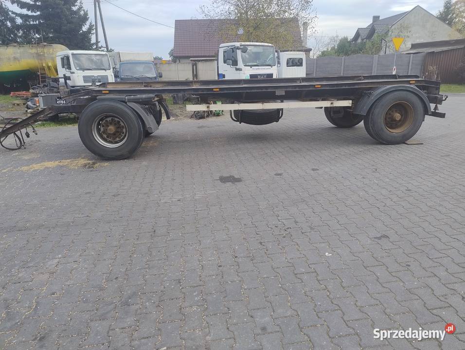 przyczepa kontenerowa idealna pod dluzyce do wielkopolskie Grabów nad Prosną