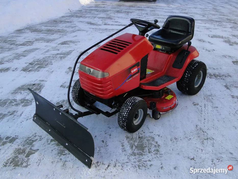Traktorek Odśnieżarka TORO z PŁUGIEM HYDRO małopolskie Łętownia