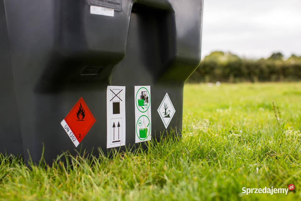 Mobilny zbiornik ON 430 l Pompa 230V 50lmin Zielona Góra