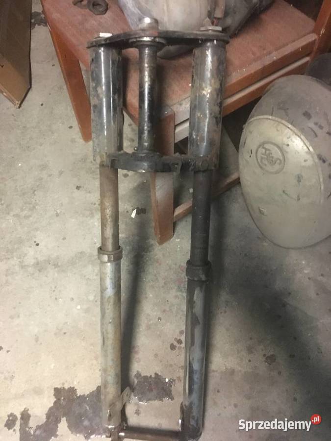 Zawieszenie przód kierownica oś linki klamka wielkopolskie Książ Wielkopolski