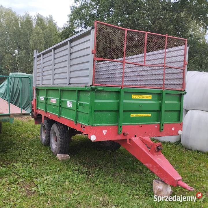 Sprzedam rozrzutnik obornika tandem 6 t warfama Rolnictwo mazowieckie Budziska