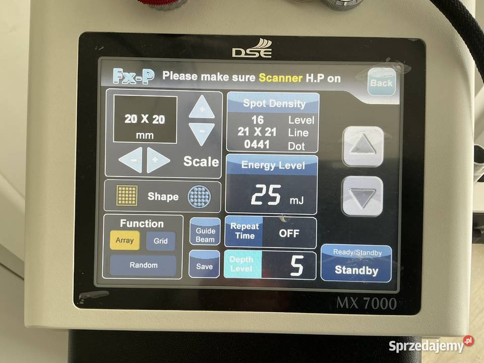 Medyczny laser chirurgiczny CO2 Warszawa