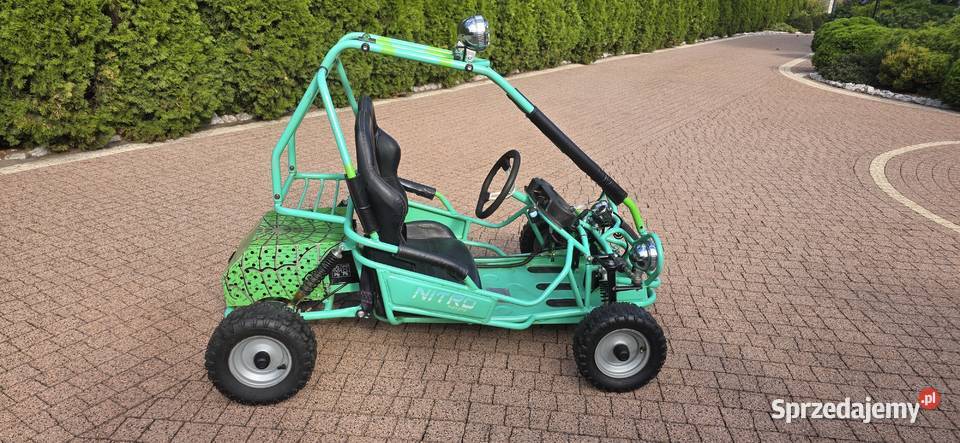 Zielone Buggy Quad 450 Watt 36V dziecka 4 lata+ Szczerbice