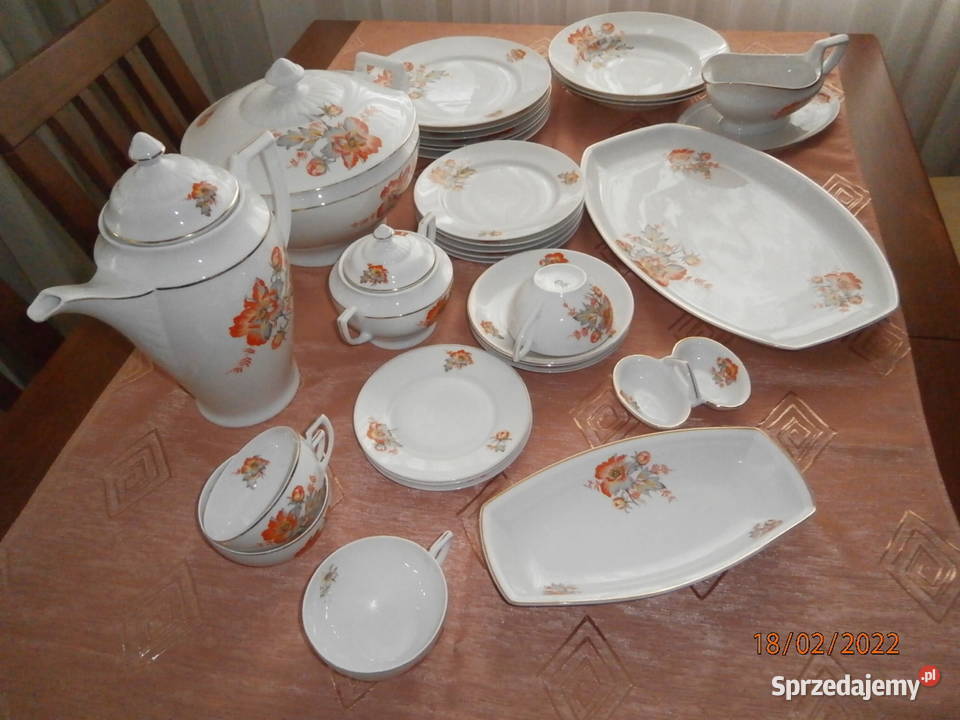 Serwis obiadowokawowy Giesche 1929