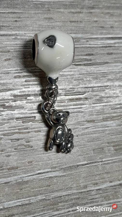 Pandora Charm Moments zawieszka koralik miś posrebrzane Warszawa