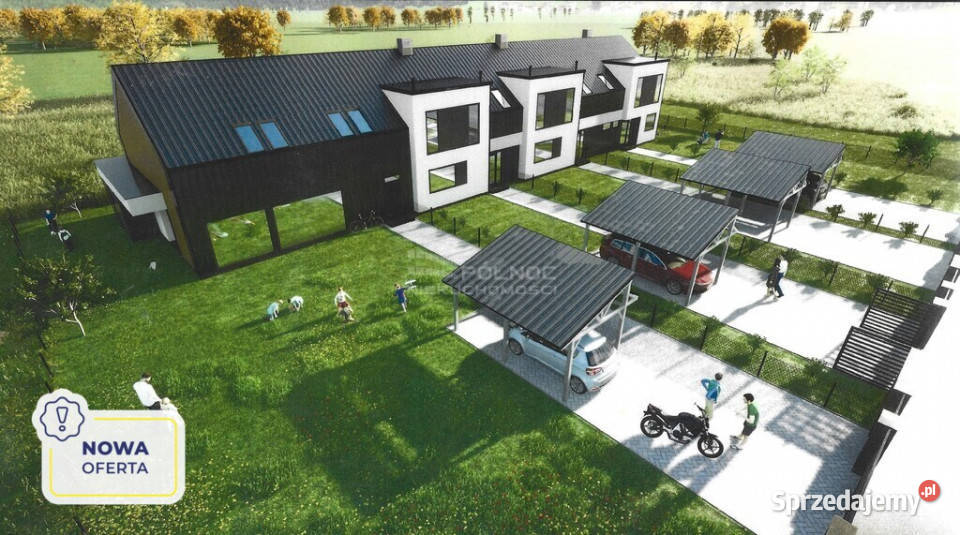 Lipsko k Zamościa Domy w zabudowie szeregowej