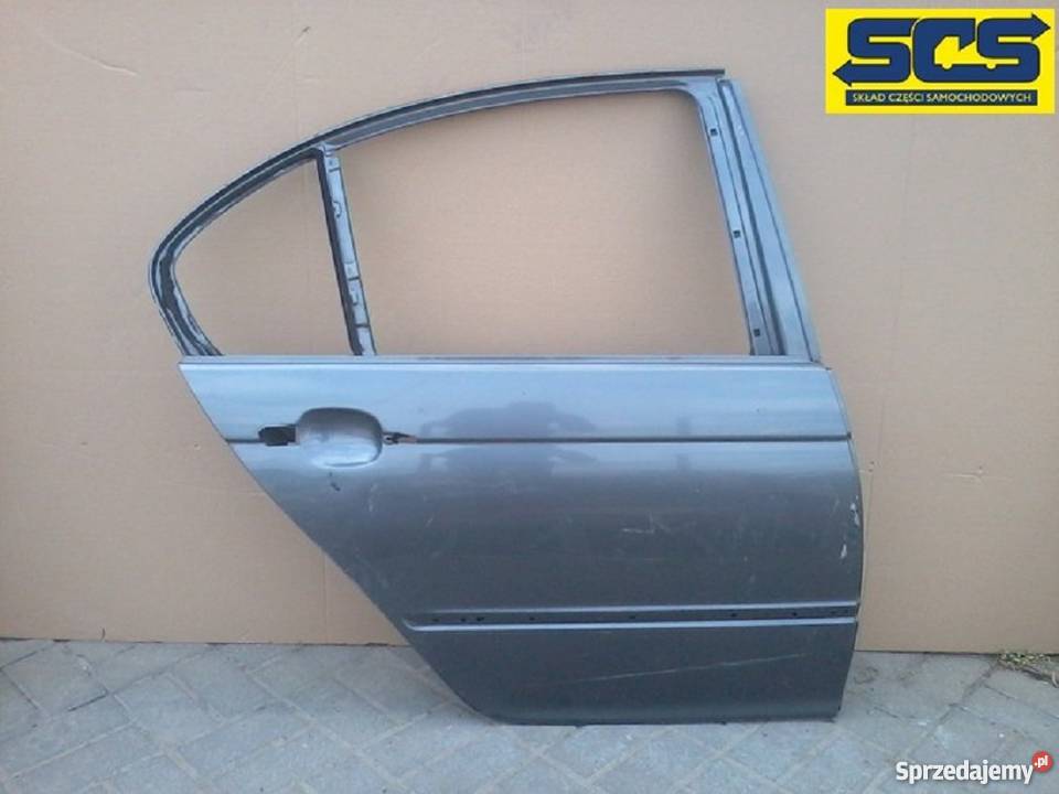 BMW SERIA 3 E46 SEDAN DRZWI PRAWE TYŁ TYLNE 9807