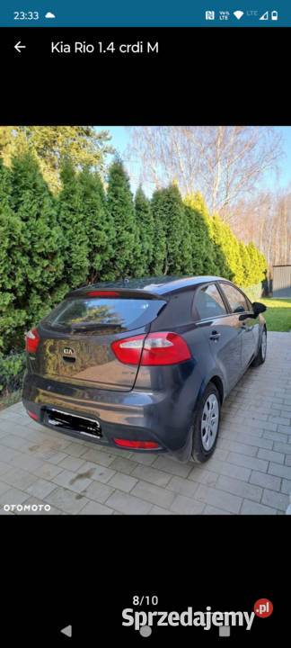 Kia Rio 2015 Komorowo sprzedam