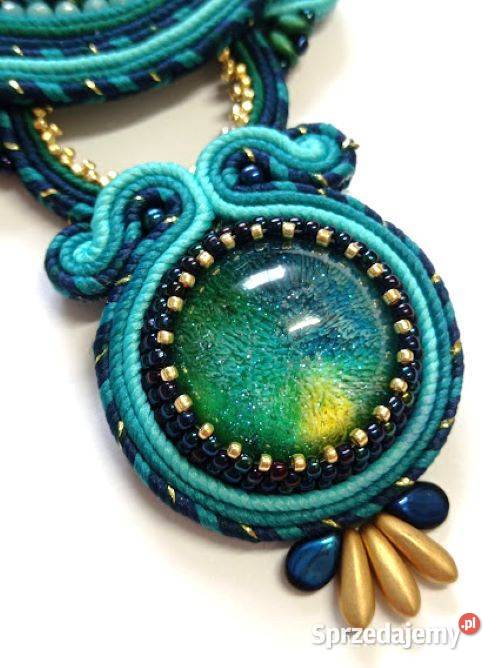 NASZYJNIK MORSKI Z PODWÓJNĄ ŻYWICĄ SUTASZ Warszawa