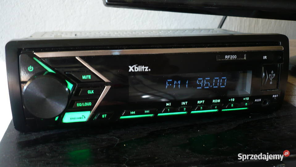 Radio samochodowe BT USB XBLITZ RF 200 łódzkie