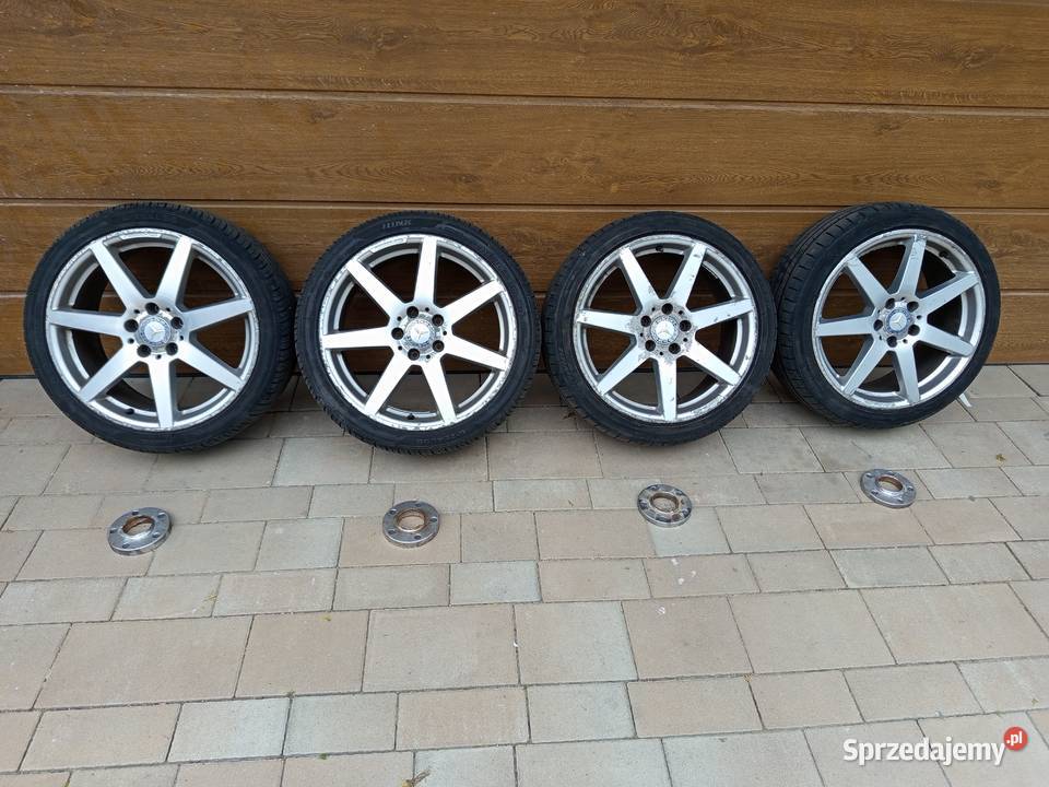 Koła AMG 18 z dystansami W 204 W211Mercedes wielkopolskie Kępno sprzedam
