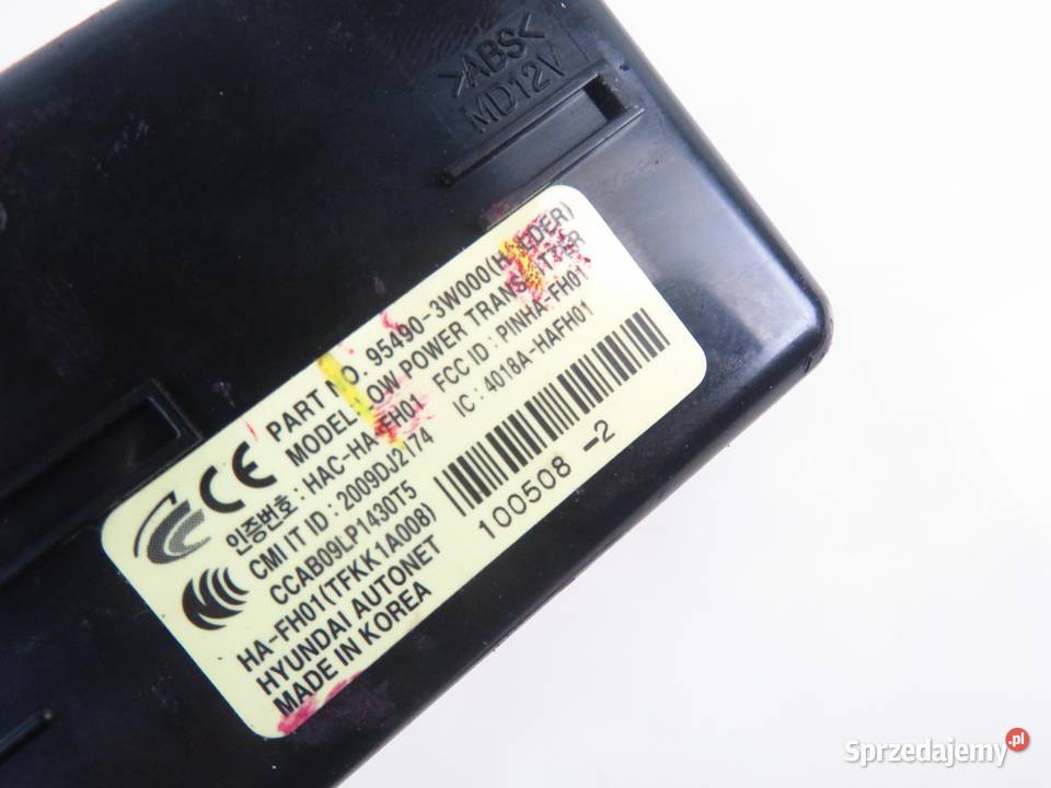 STACYJKA KIA SPORTAGE III SL 954903W000