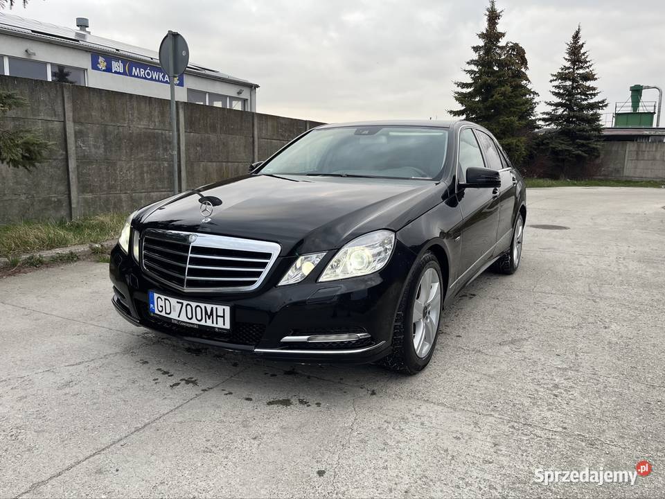 Mercedes Benz E220 W212 SALON POLSKA immobilizer warmińsko-mazurskie Braniewo