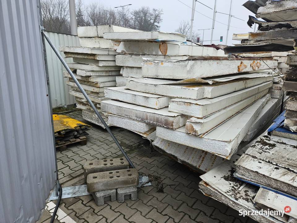 Płyty warstwowe ścienne i dachowe z rozbiórki Warszawa