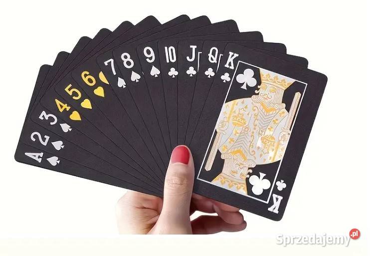 Super talia czarnych kart na prezent Karciane Warszawa