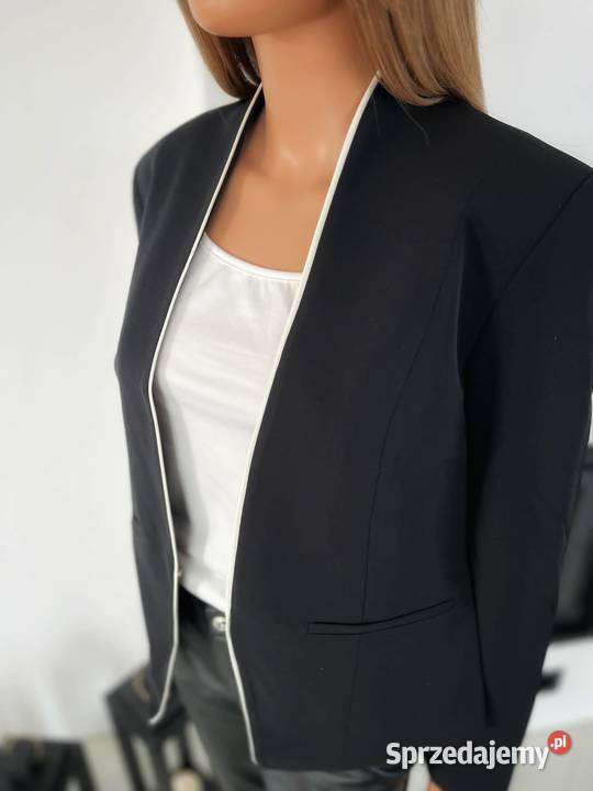 Marynarka Bonprix 40 czarna elegancka klasyczna Augustówka