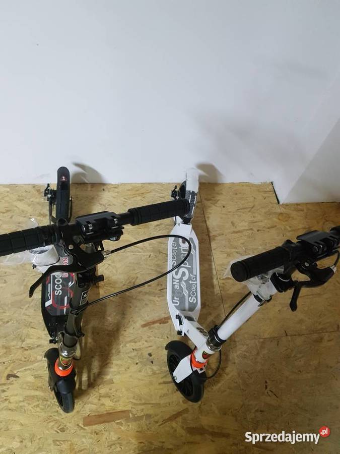 HULAJNOGA SCOOTER HAMULEC TARCZOWYAMORTYZATORY