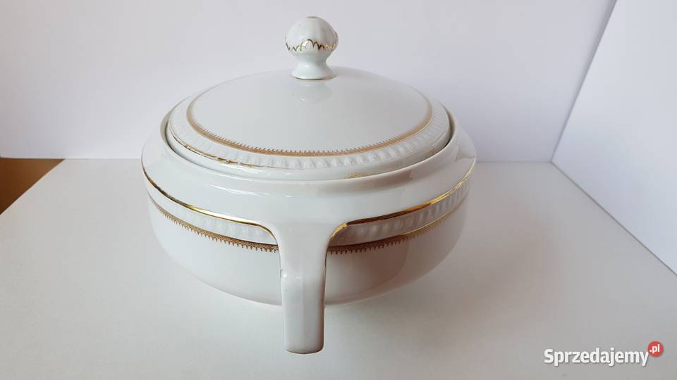 Stara duża porcelanowa waza Ohme Silesia Dąbrowa Górnicza