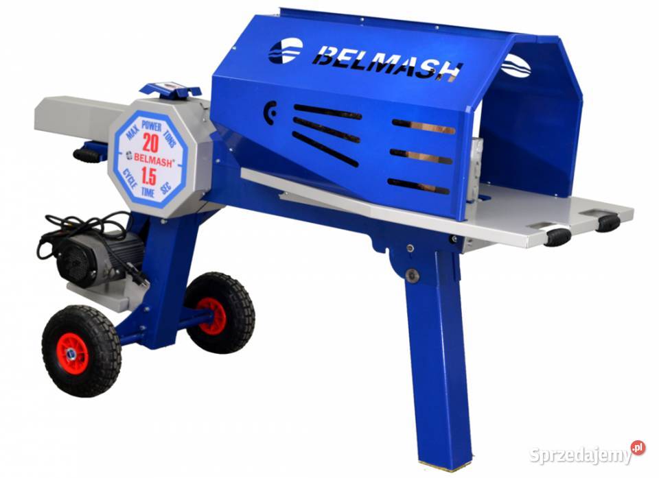Kinetyczna pozioma łuparka do drewna BELMASH Siedlce sprzedam