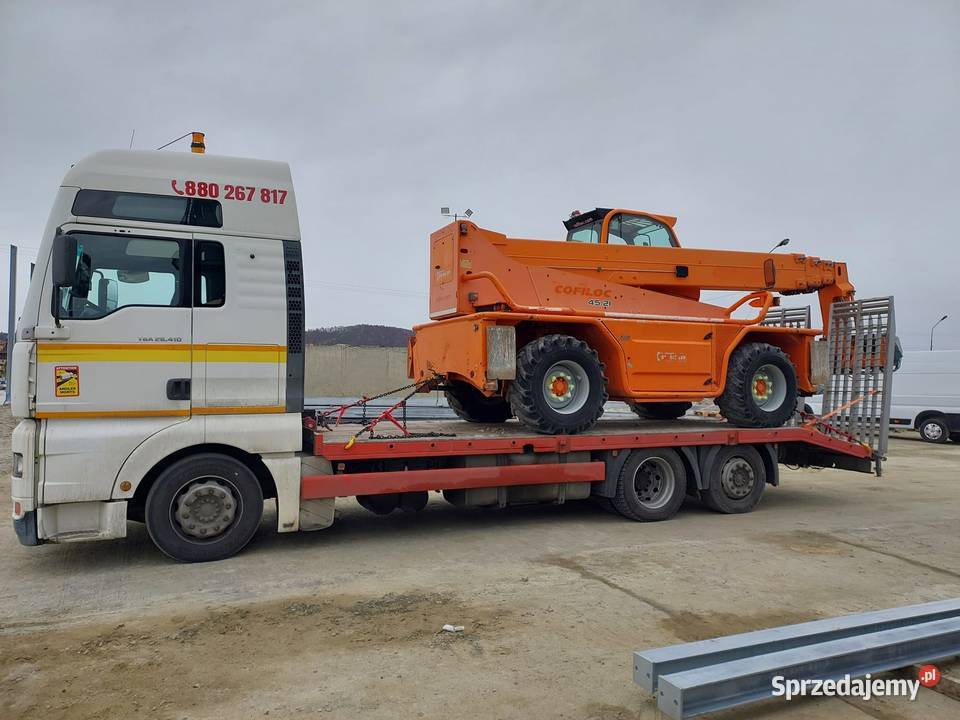 Transport maszyn Budowlanych Rolniczych do 16ton Ryglice