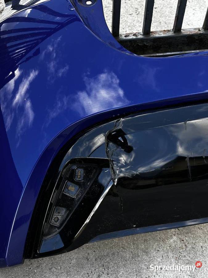 Zderzak tył Toyota Yaris IV 2022 niebieski 8W7 Kolonia Głowa