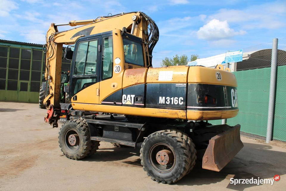 Koparka kolowa Caterpillar M 316 C sprzedam