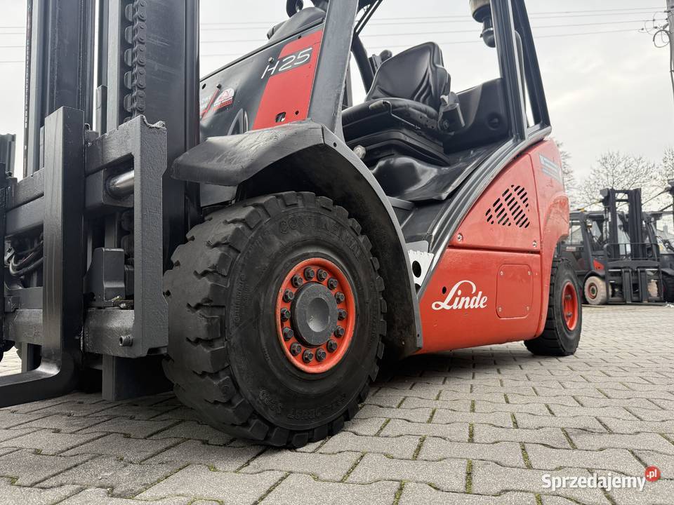 Wózek widłowy Linde H25T01 BD4561 przesuw boczny Mogilany