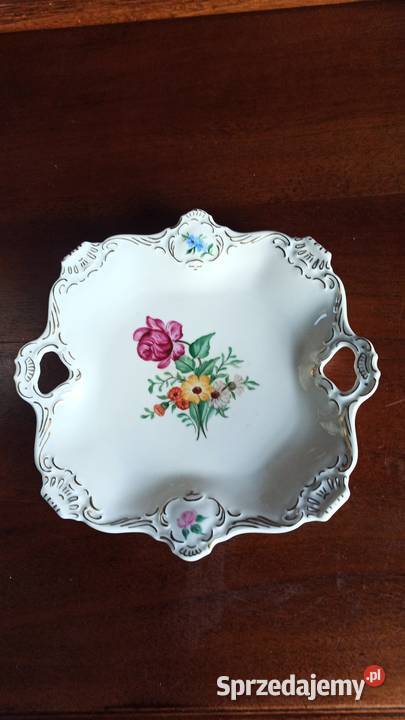 Patera ręcznie dekorowana
Syg ALKA Kunst Alboth Porcelana i szkło