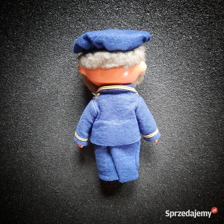 Vintage lalka marynarz kapitan PRL Ddr Nrd Lalki i akcesoria