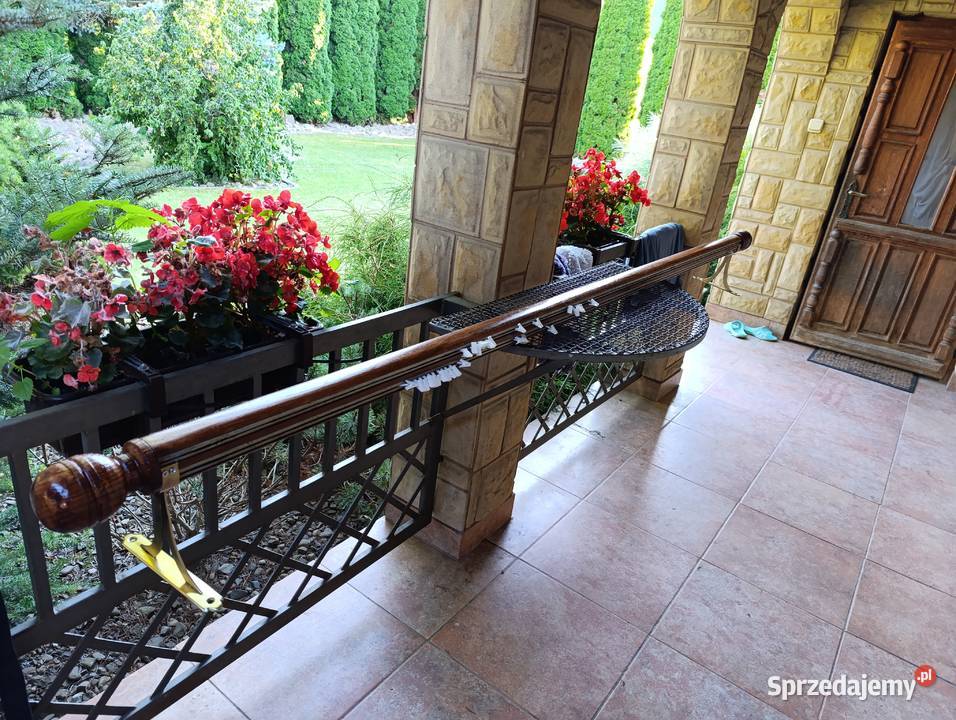 Karnisz dębowy stylowy Pozostałe Baryczka sprzedam