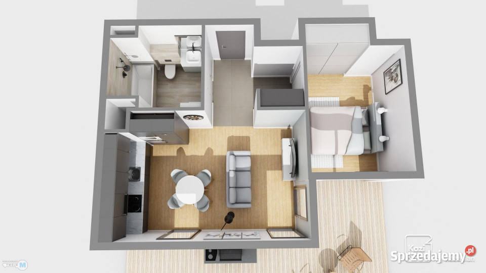 Mieszkanie 41m2 2pokojowe Kielce 41m2