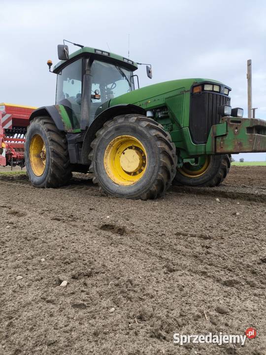 Ciągnik John Deere 8100 wielkopolskie Pniewy