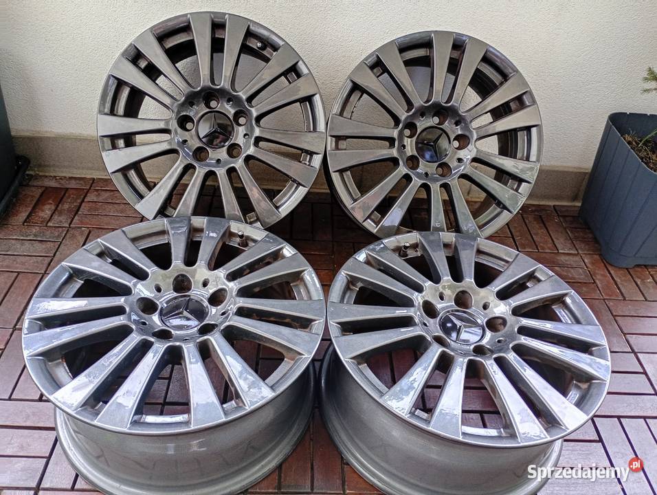 Felgi Mercedes R16 5x112 7Jx16H2 ET43 W204 Opony i felgi Warszawa