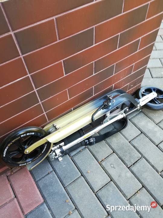 Hulajnoga marki Hudora XL 100 w kolorze szaro