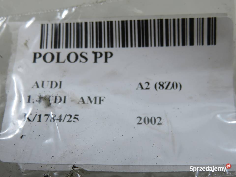 PÓŁOŚ PRAWA PRZEDNIA AUDI A2 14 TDI AMF osobowe małopolskie sprzedam