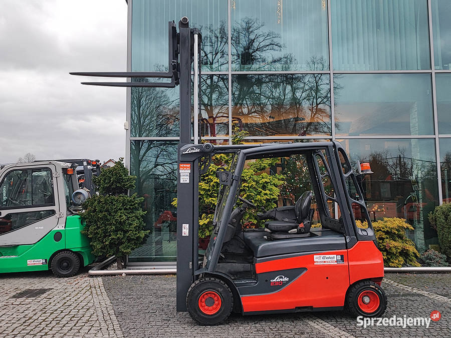 Wózek widłowy elektryczny Linde E30L01 3 tony Kęty sprzedam
