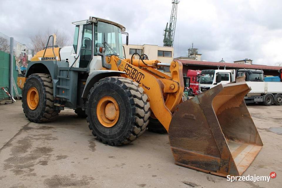 Ladowarka kolowa Liebherr L 580 tez leasing Warszawa