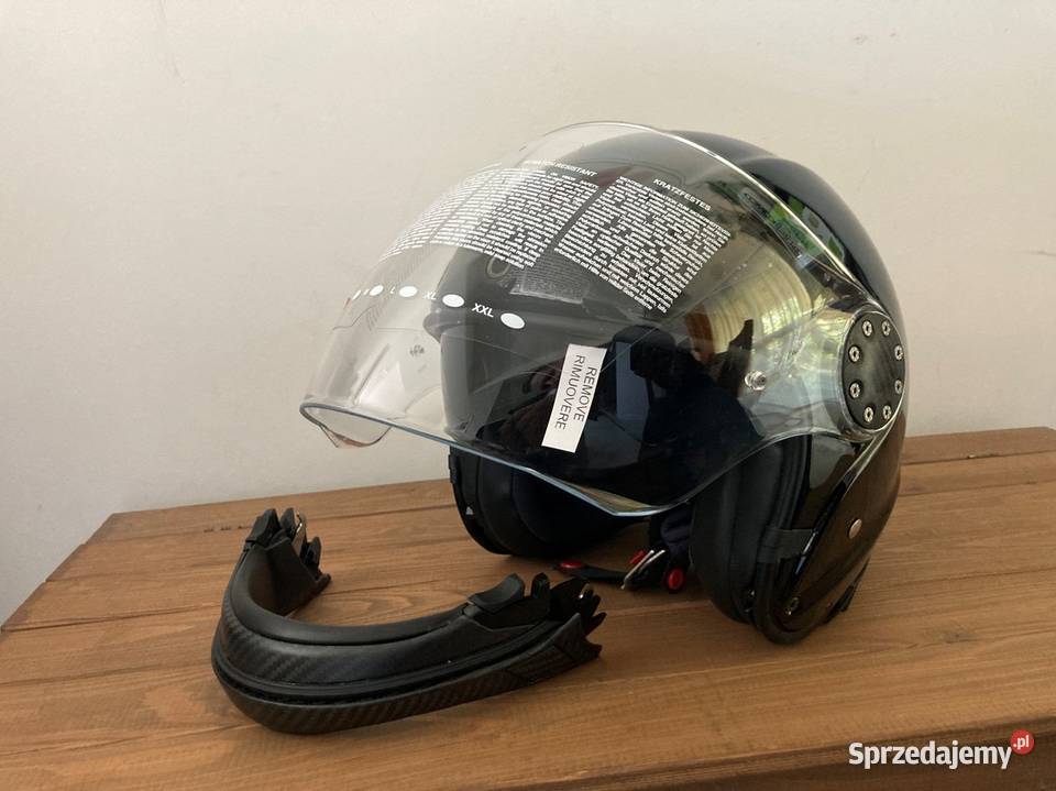 Kask motocyklowy DMD asr modular vintage skuter