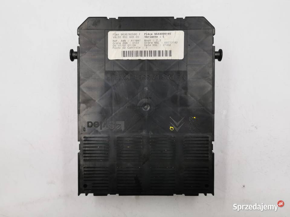 Sterownik Silnika Peugeot 307 20 HDI DW10TD Komputery mazowieckie Wyszków