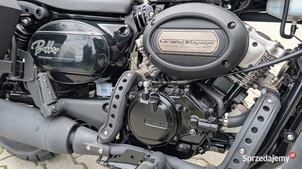2022 Hyosung gv 125 bobber stan nowy przebieg 13 Wronki