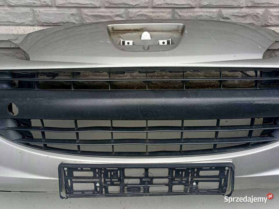 PEUGEOT 207 ZDERZAK PRZÓD PRZEDNI GRILL