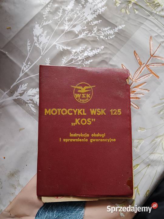 Wsk oryginał plomby oryginale na silniku sprzedam