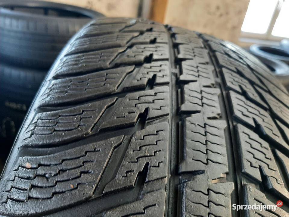 2x Opona UŻYWANA ZIMOWA 23550R19 NOKIAN 169 zima Zaścianki