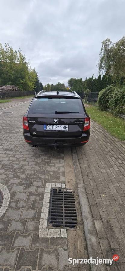 Skoda Superb Superb wielkopolskie Krzyż Wielkopolski