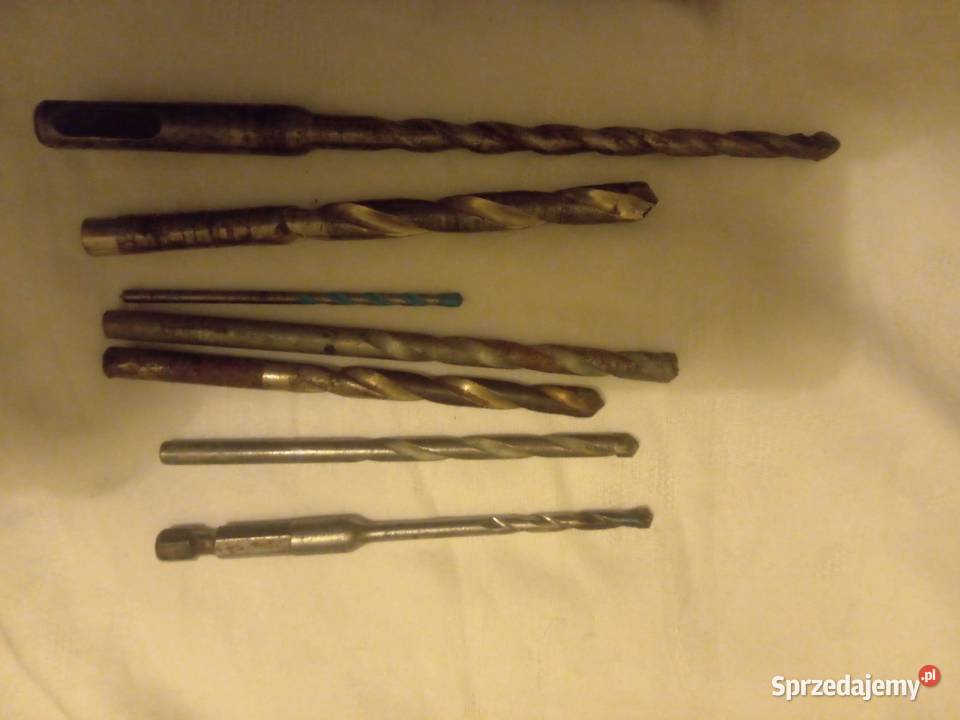 Wiertła 21 sztuk 4 nowe głowica Bosch dwa Wrocław
